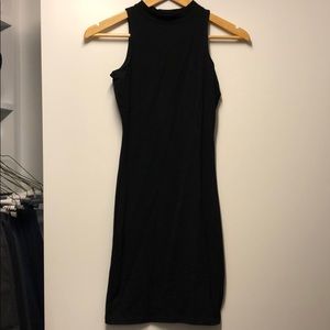 River Island black mock dress